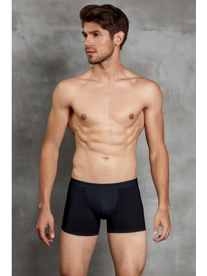 DOREANSE 1500 ERKEK TORBALI PAMUK SİYAH BOXER