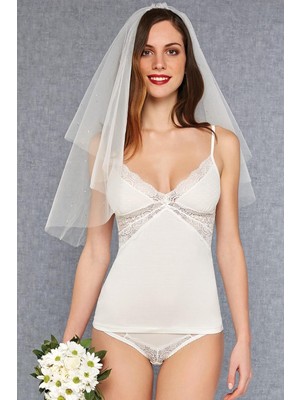 DOREANSE 9410 BAYAN DANTELLİ EKRU ATLET TAKIM