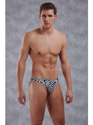 Doreanse Zebra Erkek Slip 1345