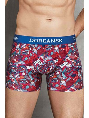 DOREANSE 1703 ERKEK DESENLİ MODAL BOXER