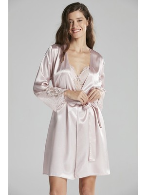 Pierre Cardin Kadın Saten 6'lı Çeyiz Seti 6015 - Pudra