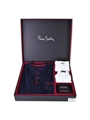 Pierre Cardin 2000 Erkek Damat Çeyiz 5 Li Set Çamaşır Pijama Takım