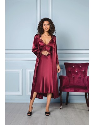 Pierre Cardin Pierre Cardin6'lı 6960 Battal Uzun Gecelik Sabahlık Takımı