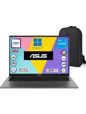 Asus vivobook S16 S3607VA-RP045 Intel Core I5 13420H 8gb 1tb SSD W11PRO 16" 144Hz Wuxga Snertech Çanta