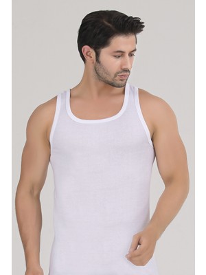 Sensu Erkek Atlet Pamuklu Beyaz 2 Li Paket Esnek Kumaş ve Nefes Alabilir Özellikler