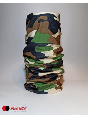 Redi Ridi Bandux Bandana Rider Camo X3