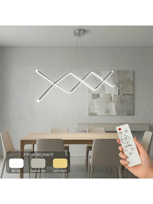 Avizego Raris LED Sarkıt Avize 3 Renk Kumandalı