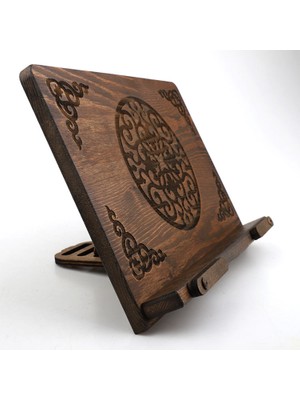 Yasir Masaüstü Ahşap Rahle Takva