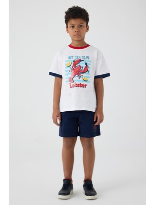 NBT Jeans Bg Store Erkek Çocuk Beyaz Tshirt