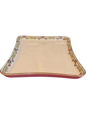 Limoges Porselen Sunum Tabağı - 23 cm  16,5 cm
