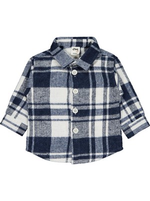 Civil Baby Oduncu 6-18 Ay Gömlek - Lacivert 12-18 Ay