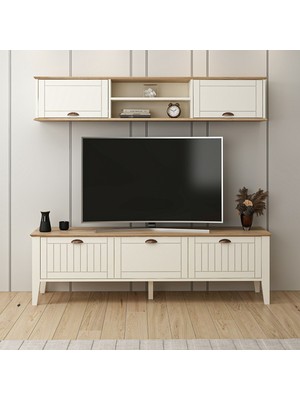 Minar Marlo Üst Raflı Tv Ünitesi - Aytaşı-Derin Sepet