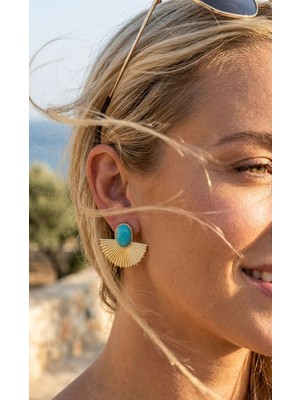 Solène Benja Blue Vip Küpe