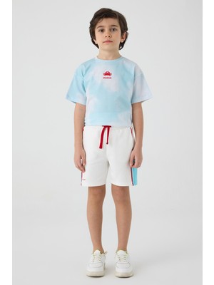 NBT Jeans Bg Store Erkek Çocuk Beyaz Şort