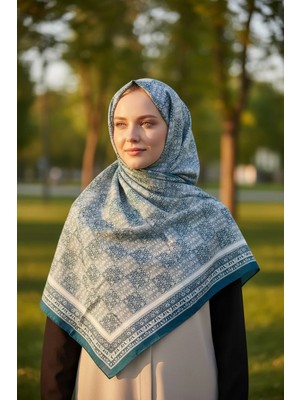 ✨ %100 Saf Ipek Twill Eşarp - Özel Tasarım Tok Duruşlu ✨90X90