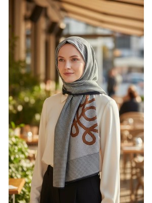 ✨ %100 Saf Ipek Twill Eşarp - Özel Tasarım Tok Duruşlu ✨90X90