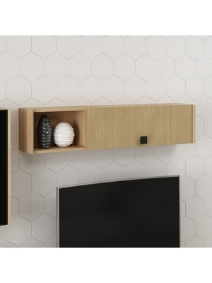 Minar Maren Tv Üstü Dolap 1k-Sepet