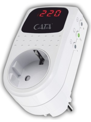 Cata Ct 9187 Dijital Göstergeli Akım Korumalı Priz 150-280V 4000W