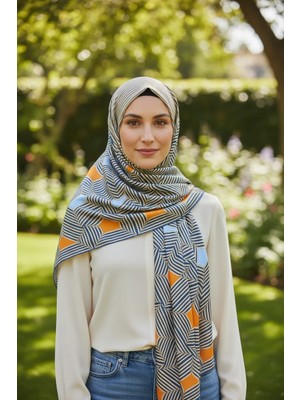✨ %100 Saf Ipek Twill Eşarp - Özel Tasarım Tok Duruşlu ✨90X90