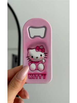 Deryora Kitty 3D Baskılı Magnetli Kapak Açacağı