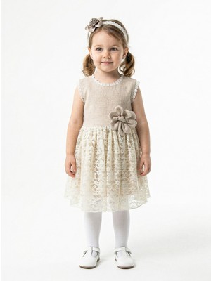 Grata Kız Çocuk Yazlık Elbise 1-5 Yaş 9087