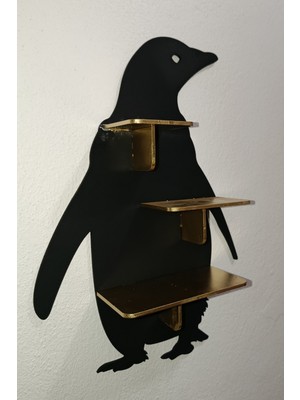 Solay Penguenli Ahşap Raf