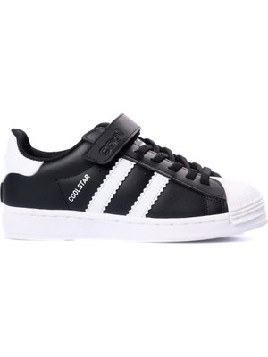 Cool Star-Flt 31/36 Çocuk Cırtlı Sneaker Spor Ayakkabı
