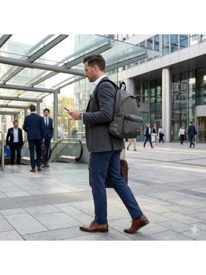 Eastpak Padded Pak'r Storm Grey Sırt Çantası