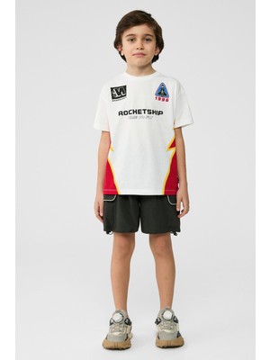 NBT Jeans Bg Store Erkek Çocuk Beyaz Tshirt