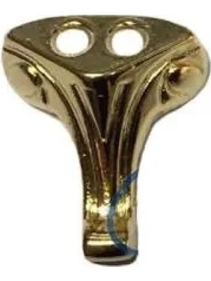 Marsilyan Moda Ahşap Sandık Ayağı, Kutu Ayak 1,5 cm - Sarı, 100 Adet