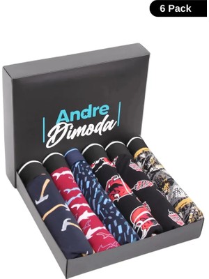 Merish Erkek 6'lı Boxer 1. Sınıf Kumaş Premium Paket Özel Dizayn. Düz Likralı Boxer Şort Çeyizlik Hediyelik Kutulu Ürün