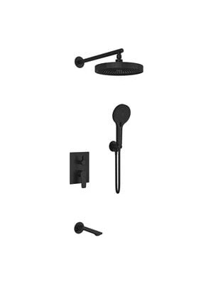 Kale Fontea Ankastre Duş Seti Mat Siyah 410200505966