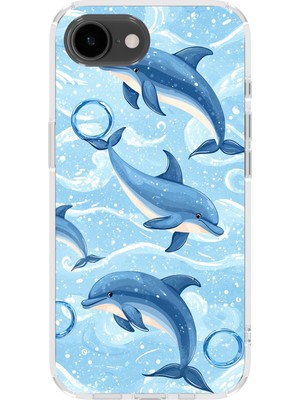 Karsu Design iPhone 17E Uyumlu Baskılı Şeffaf Telefon Kılıfı | Koleksiyon: Minimalist Style 3