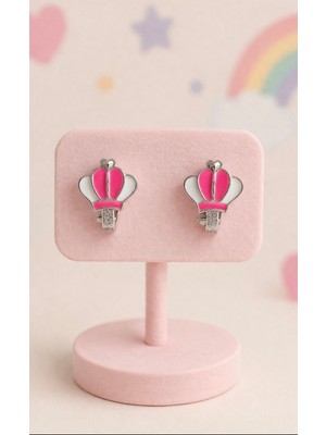 Miraç Gümüş Takı Atölyem 925 Ayar Gümüş Minimal Çocuk Küpesi