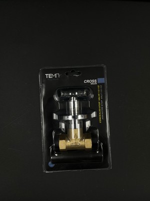 Tema Ankastre Stop Valf 1/2 Pirinç