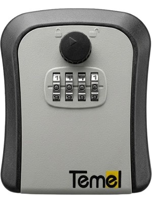 Temel Plastik Şifreli Anahtar Kutusu, Duvara Montajlı, Dış Mekân Yedek Anahtar Saklama Kasası