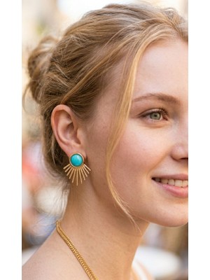 Solène Sunny Blue Vip Küpe