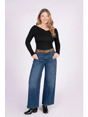 Boho Breeze Mid Rodeo Kadın Jean Pantolon