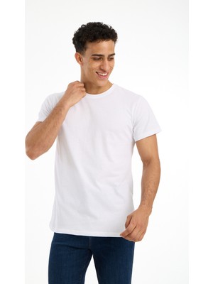 Nord Saga Regular Kesim Bisiklet Yaka Premium T-Shirt