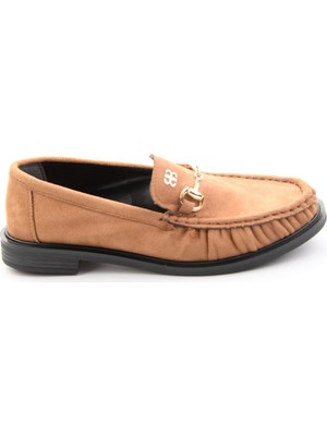 Bambi Taba  Kadın Loafer Ayakkabı K01503520972
