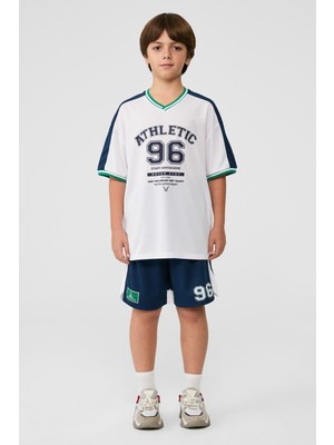 NBT Jeans Bg Store Erkek Çocuk Beyaz Tshirt