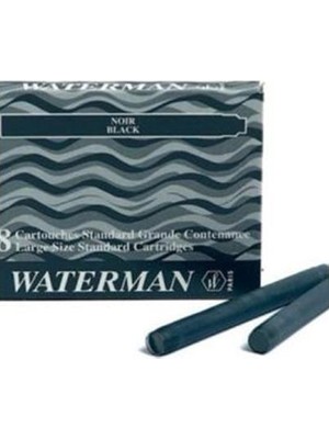 Waterman Kalem Kartuşu Siyah 8 Li S0110850