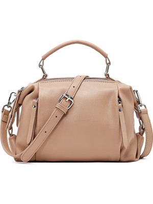 Derimod Kadın Kahverengi Uzun Askılı Kol Çantası 26SBD2419FT