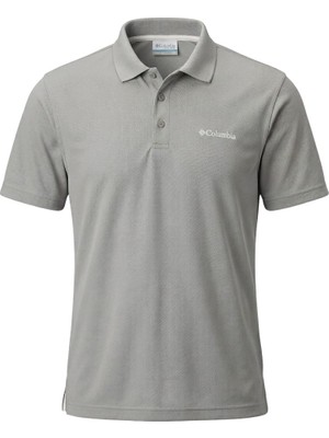 Columbia CS0214 M Cascade Range Solid Polo Iı Gri Erkek Polo Tshirt