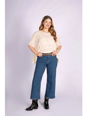 Elegance Flow Mid Rodeo Kadın Jean Pantolon