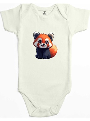 Şirin Tilki Renkli Bebek Body Zıbın