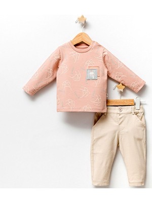 Tongs Baby Snow Pamuklu Cotton Ikili Erkek Takımı