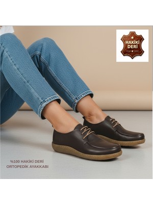Cozi Company %100 Hakiki Deri Tam Ortopedik Rahat Günlük Ayakkabı