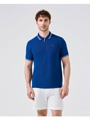 Ellesse Pamuklu Mavi Erkek Polo Yaka T-Shirt 6SM5051
