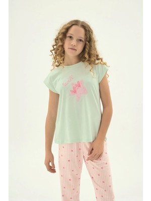 Zeyzey 8984 Kız Ç. Baskılı Pijama Takım